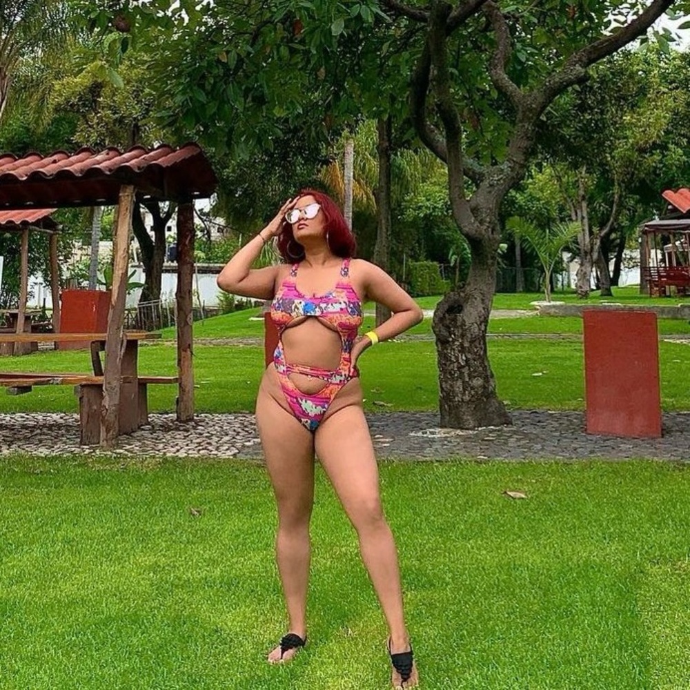 Make A Break Monokini || Icon Swim Pink Swimwear